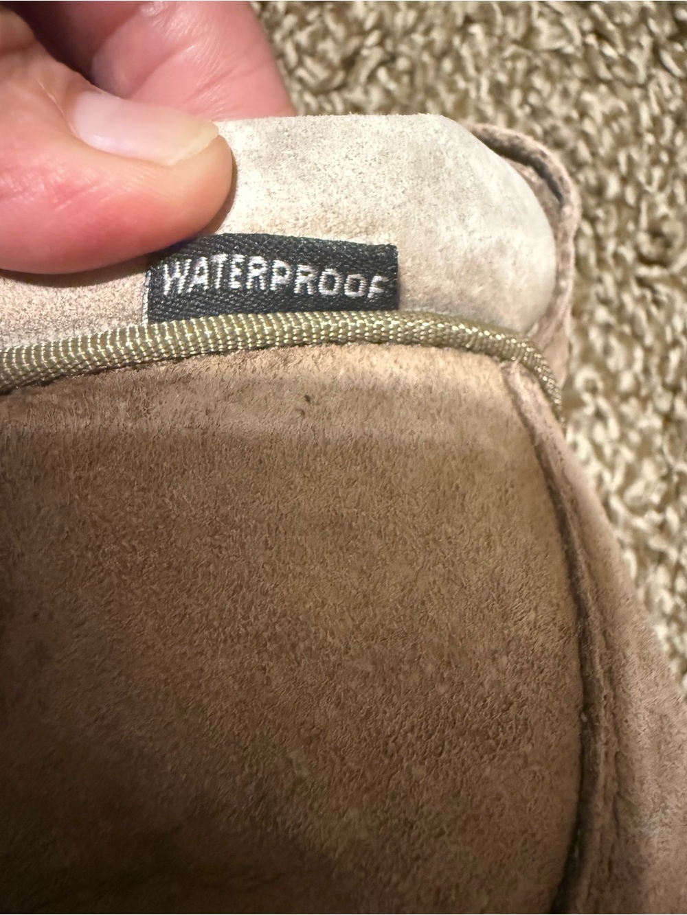 The North Face Kids Tan and Orange Waterproof Snow Boots - Picture 9 of 9